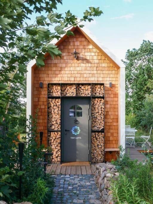 Villa Tiny Haus Auf Idyllischem Grundstueck Im Rittergut Klipphausen Exterior foto